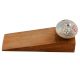 2 Pieces Multicolor Crackle Ceramic Wooden Door Stopper